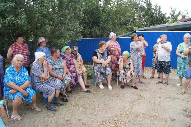 Встреча с жителями улицы Элеваторной станицы Тбилисской